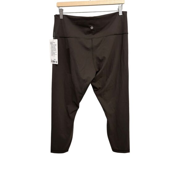 Lululemon Wunder Train High-Rise Tight/Leggings 25" Size 16 NWT Dark Olive - Picture 5 of 9